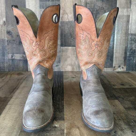 Double H 1537 Buckaroo Tall Western Cowboy Boots Mens 13 D - Picture 7 of 12